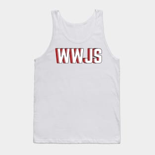 what would jesus say (red) Tank Top